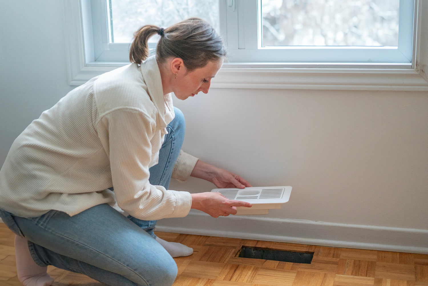 easy renovation floor vent upgrade