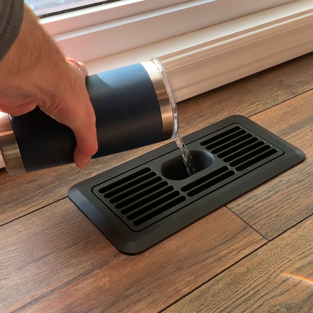 EverVent™ Floor Register - Built-in Humidifier & Dust Filter for Better Indoor Air - 4x10"